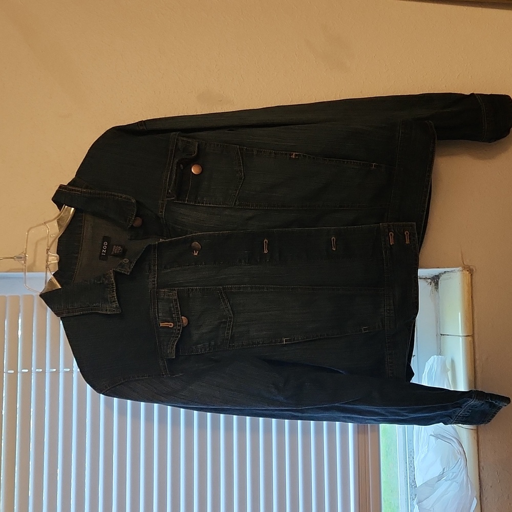 Izod women's denim Jean jacket